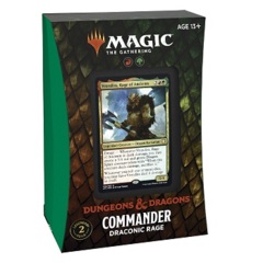 MTG Adventures in the Forgotten Realms Commander Deck - Draconic Rage